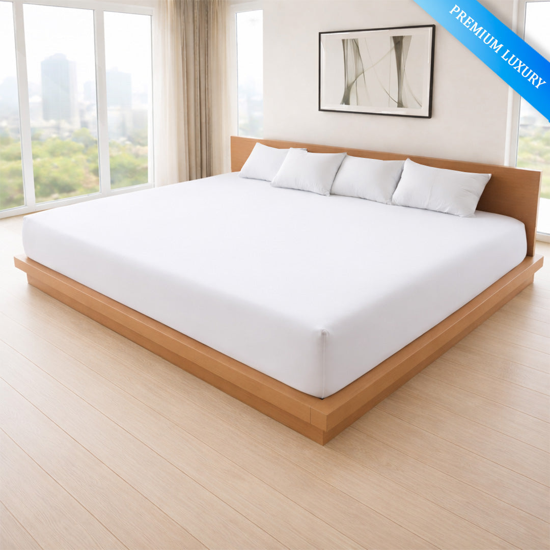 SGI 600 thread count cotton oversized fitted sheet for oversized King beds