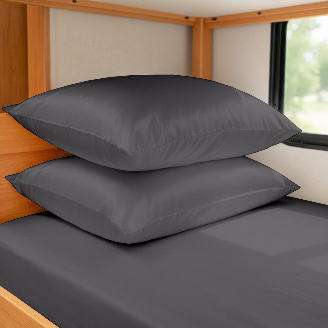 rv short queen sheets made of cooling bamboo