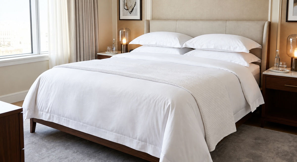 Why T200 Fabric Is the Quiet Workhorse of Hotel Bedding