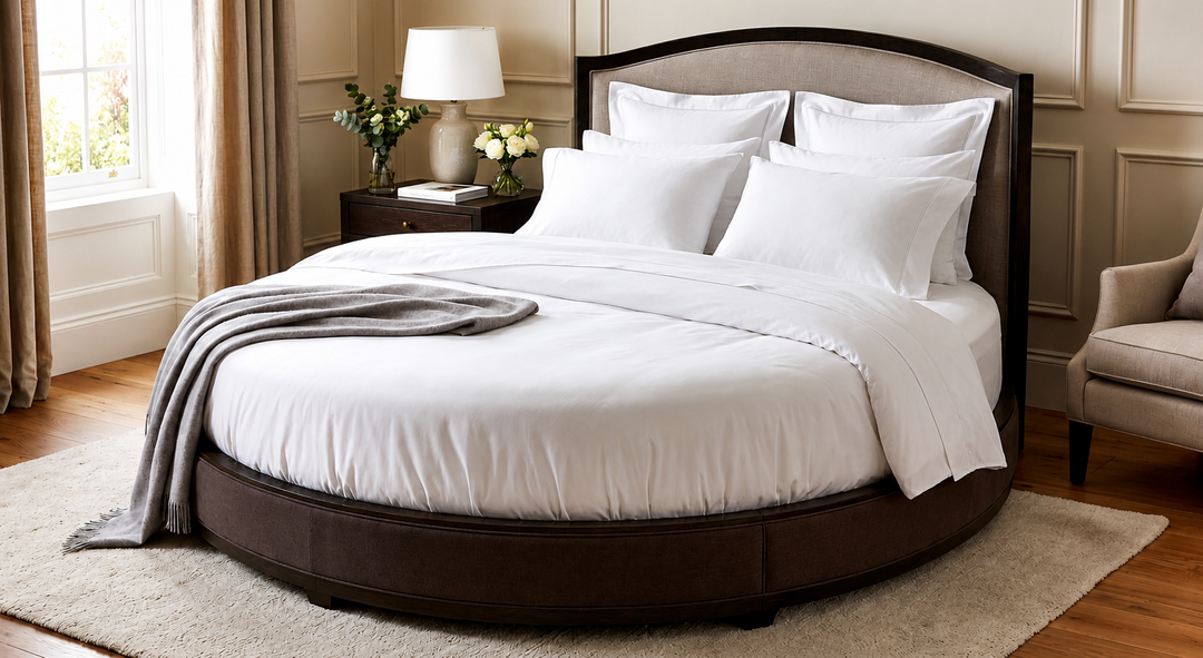 Round Bed Sheets: Yes, They Exist — Here's What to Know