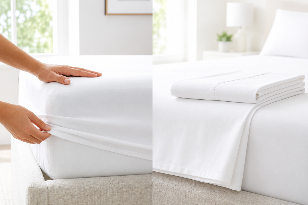 Flat Sheet vs Fitted Sheet What's the Difference