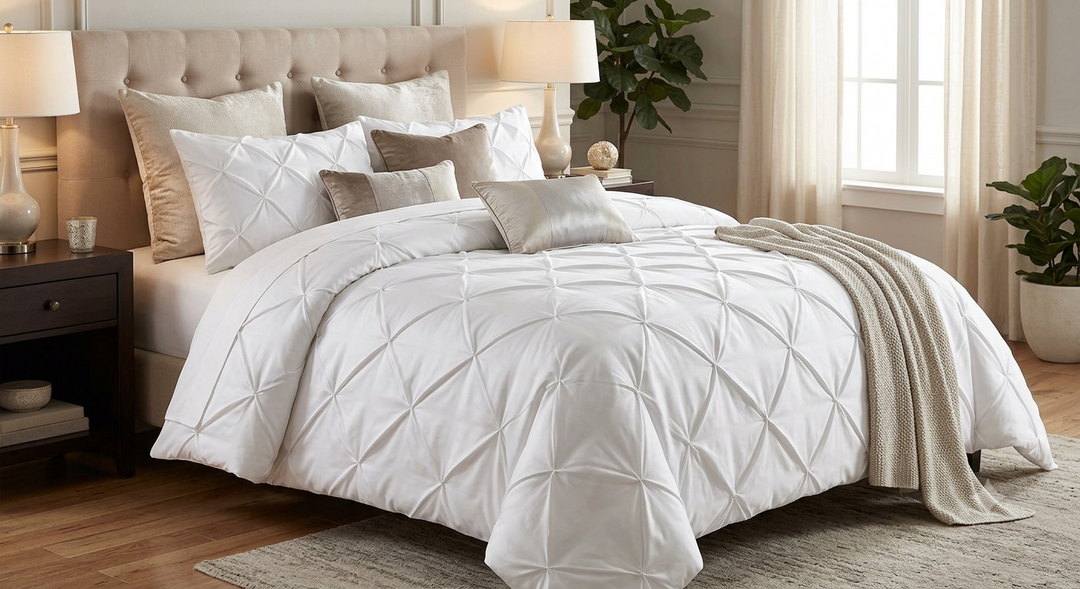 Pinch Pleat Duvet Cover: The Easy Way to a Hotel-Style Bed