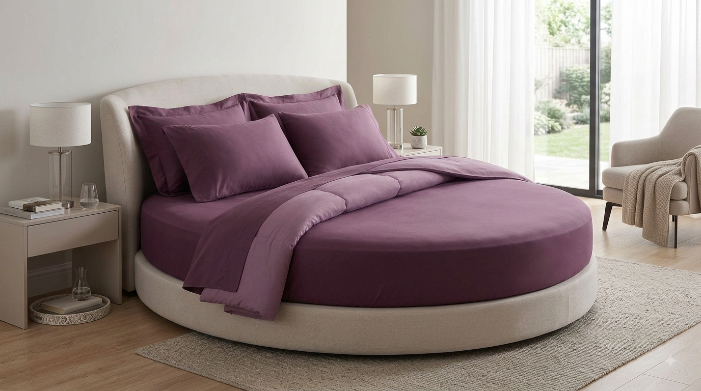 Round Fitted Sheet: Sizes, Fit, and How to Measure a Circular Bed