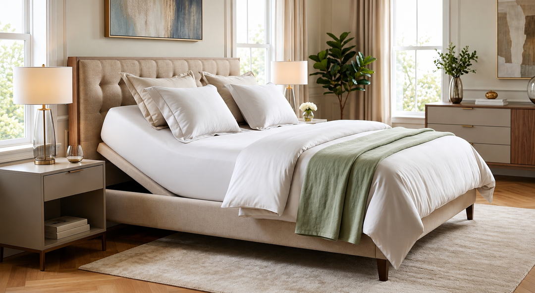 top split fitted sheet