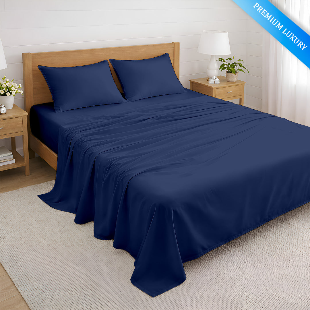 400 TC Egyptian Cotton Bulk Hotel Sheet Sets – Premium Hotel Bedding (6 & 12 Pack)