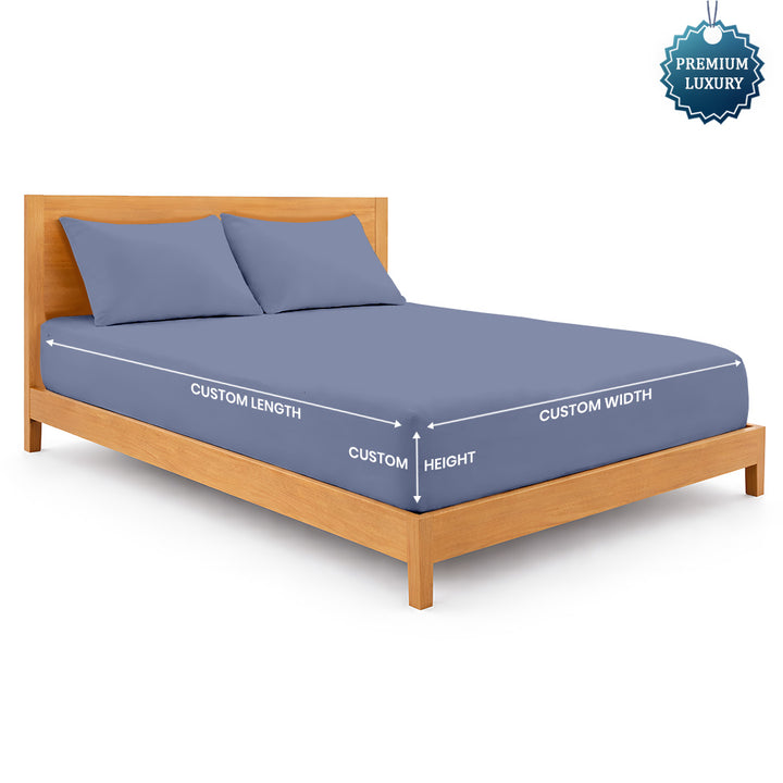 Signature Sateen Collection Custom Fitted Sheet