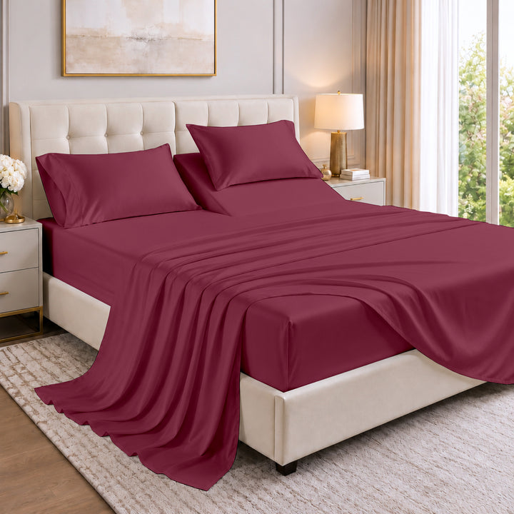 600 Thread Count Cotton Top split sheet set