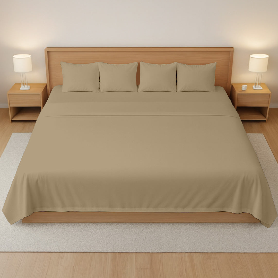 Signature Sateen Collection Oversized Flat Sheet