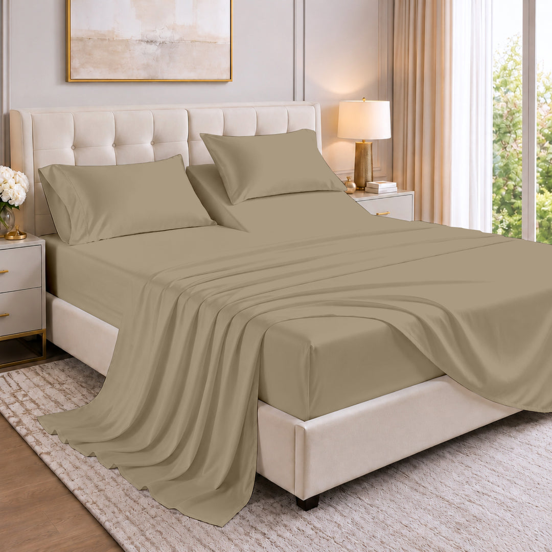 600 Thread Count Cotton Top split sheet set