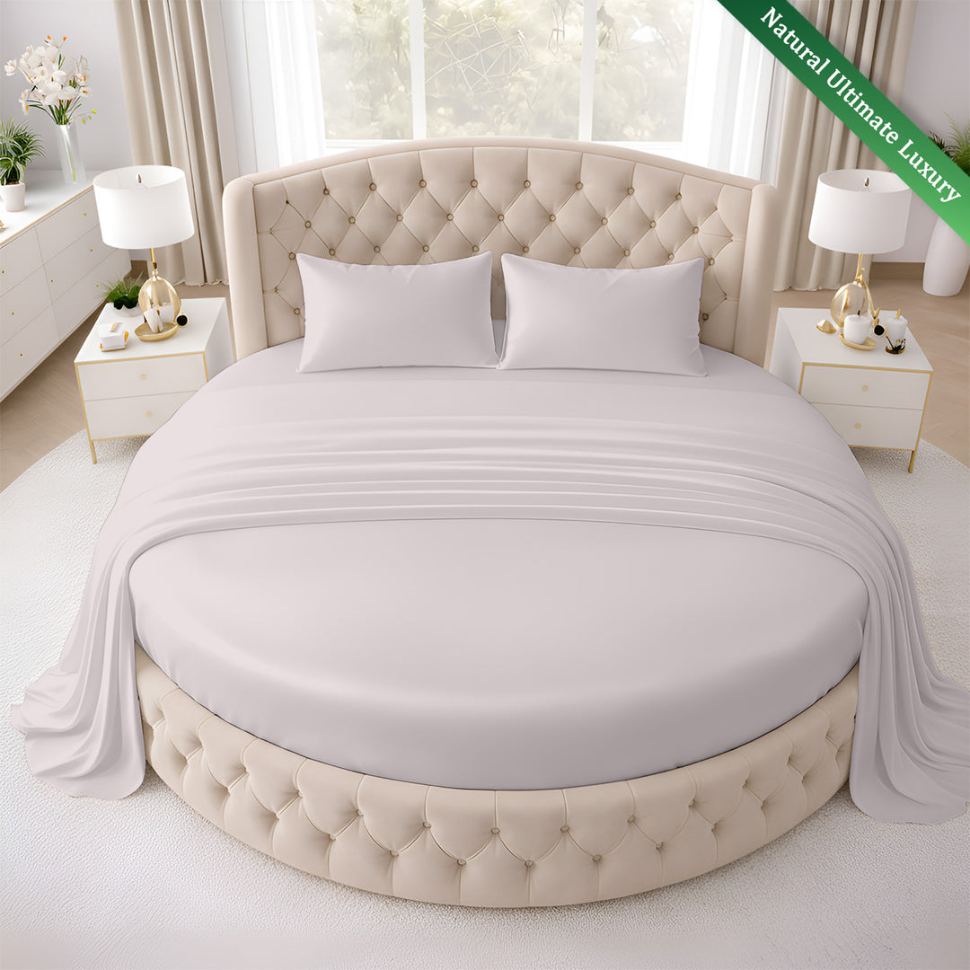 Serenity Bamboo Collection Round sheet set