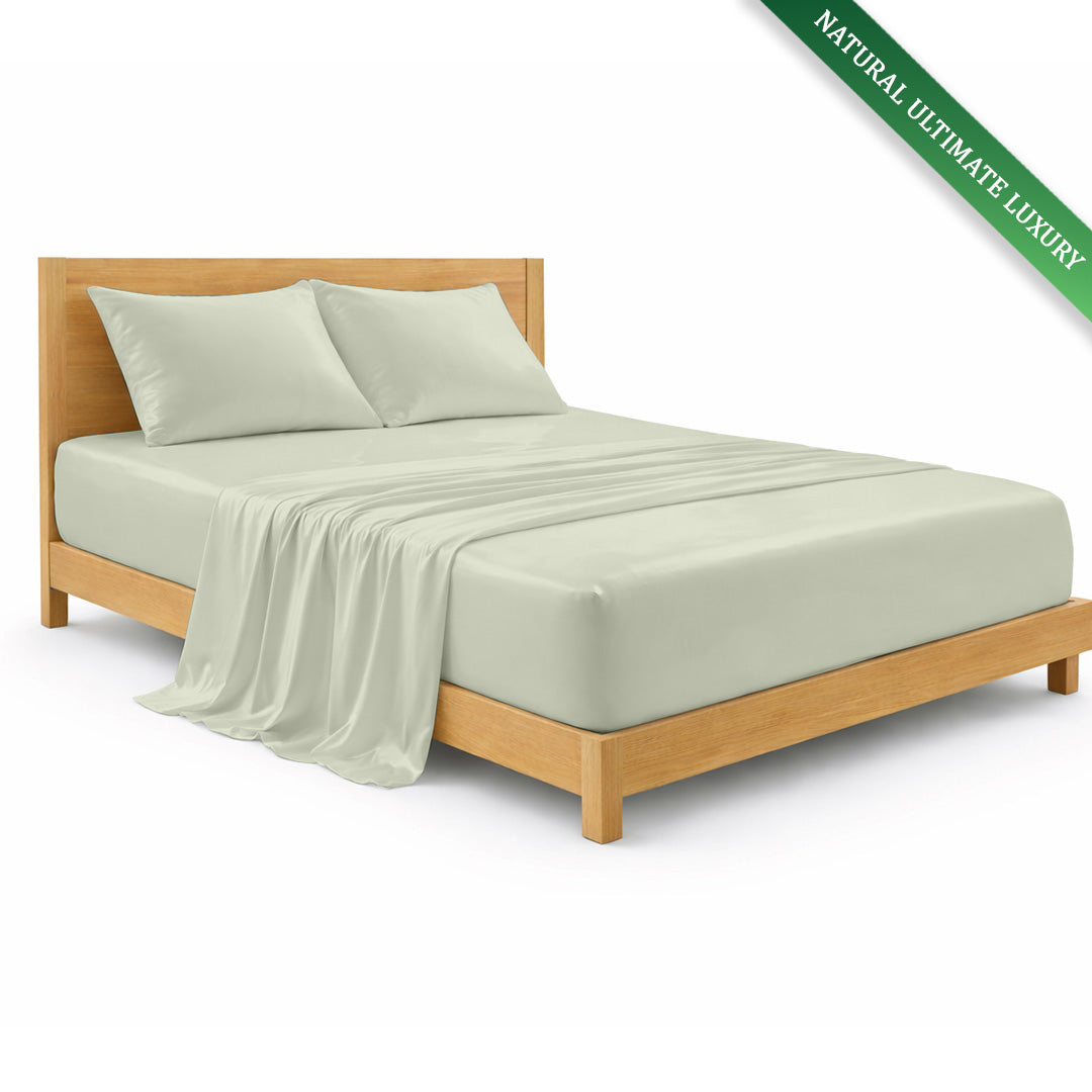 Bamboo fitted bed sheets custom size set