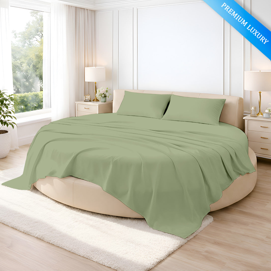 Signature Sateen Collection Round Sheet set