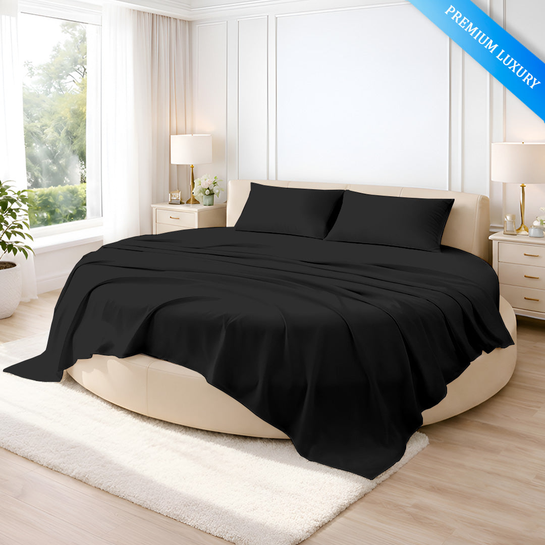 Signature Sateen Collection Round Sheet set