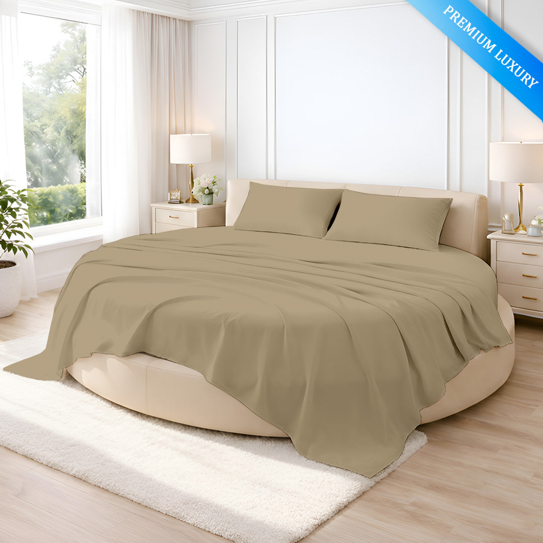 Signature Sateen Collection Round Sheet set