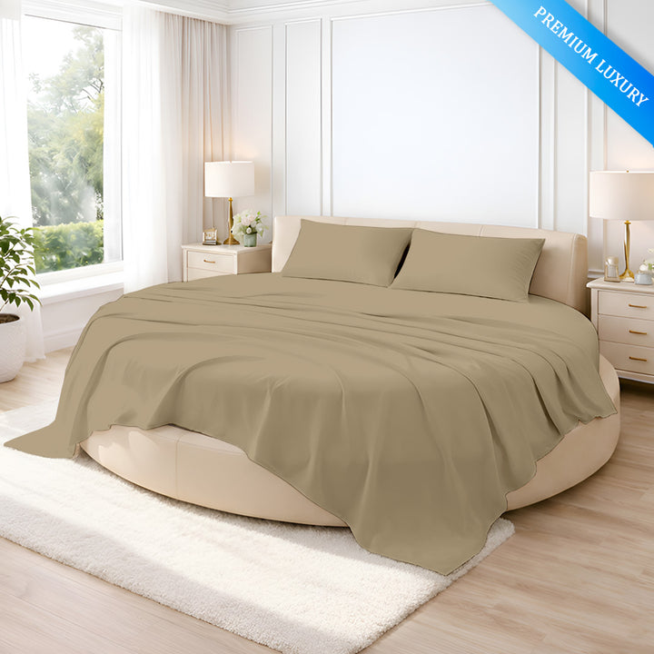 Signature Sateen Collection Round Sheet set