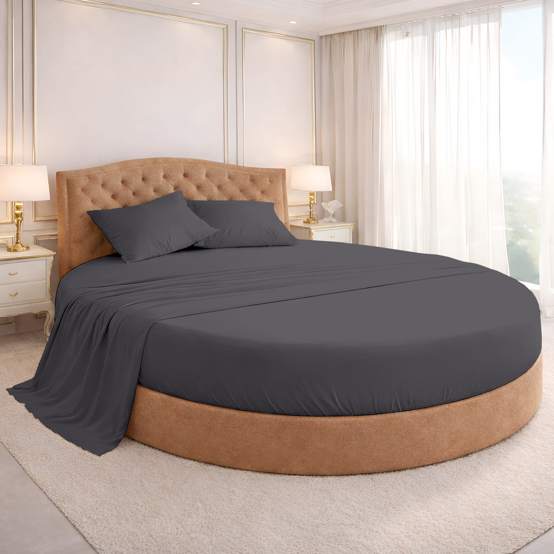 1000 Thread Count Cotton Round Sheet set