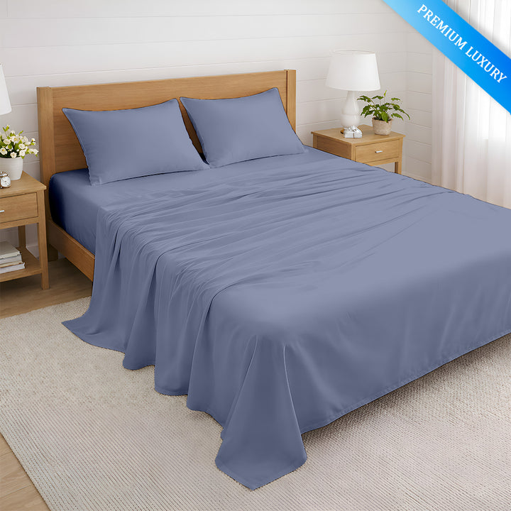 600 TC custom size bed sheets set