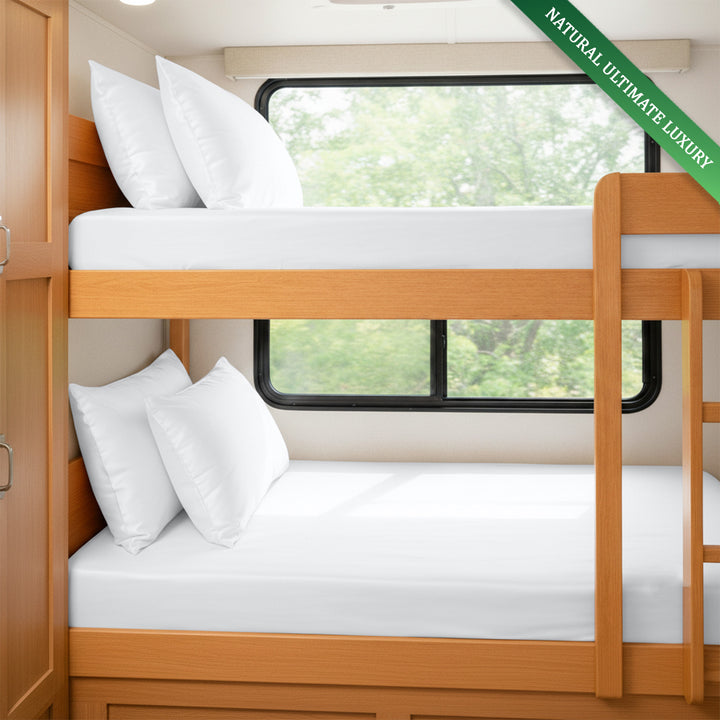 Bamboo RV sheet set for RV queen and RV king beds