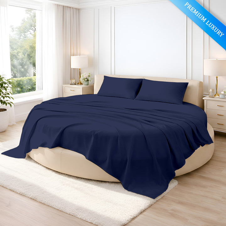 Signature Sateen Collection Round Sheet set