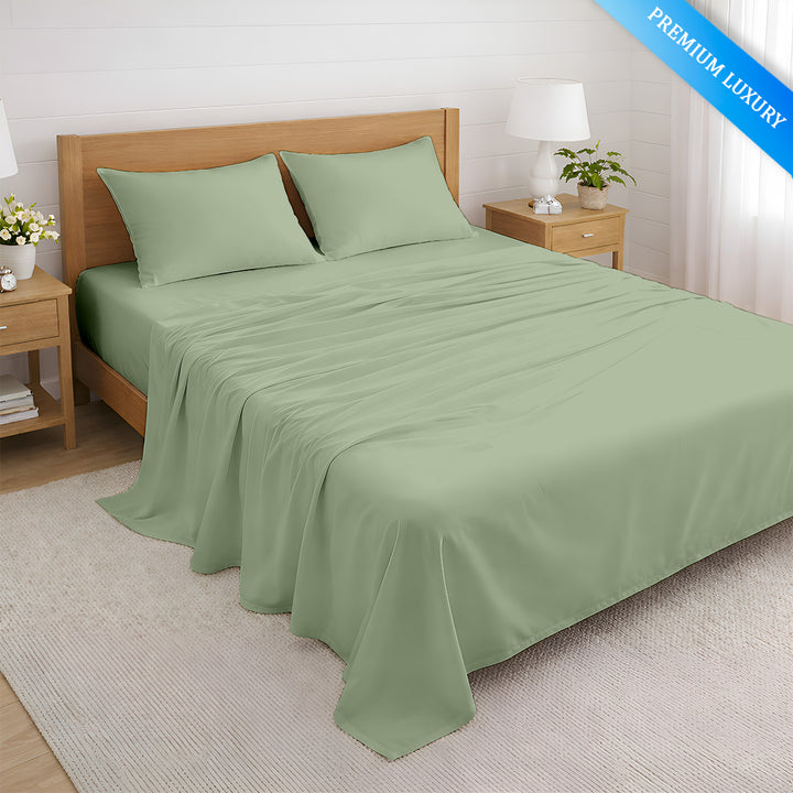 400 TC Egyptian Cotton Bulk Hotel Sheet Sets – Premium Hotel Bedding (6 & 12 Pack)