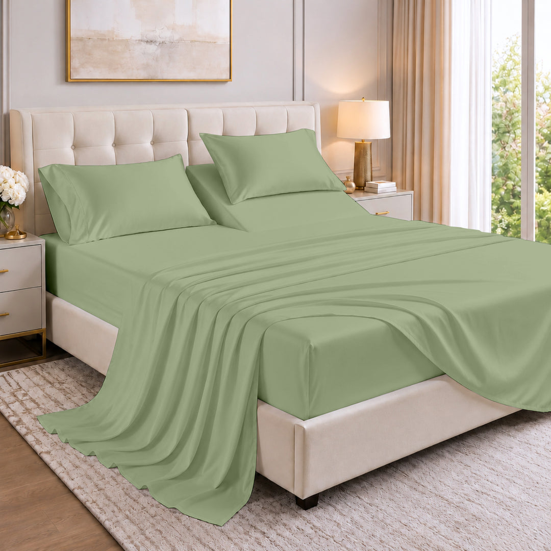 600 Thread Count Cotton Top split sheet set