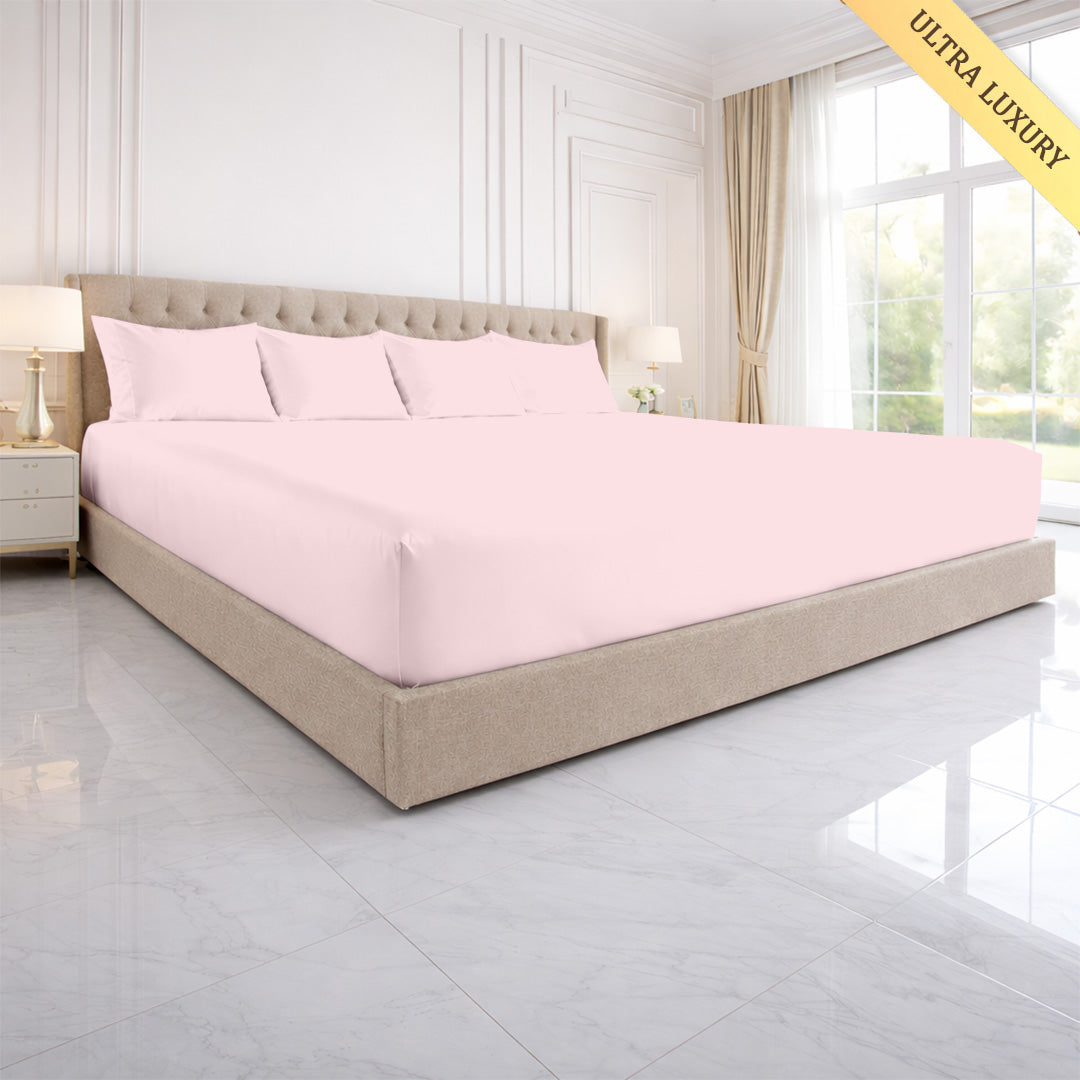 1000 TC oversize fitted sheet for Wyoming and Alaska King beds