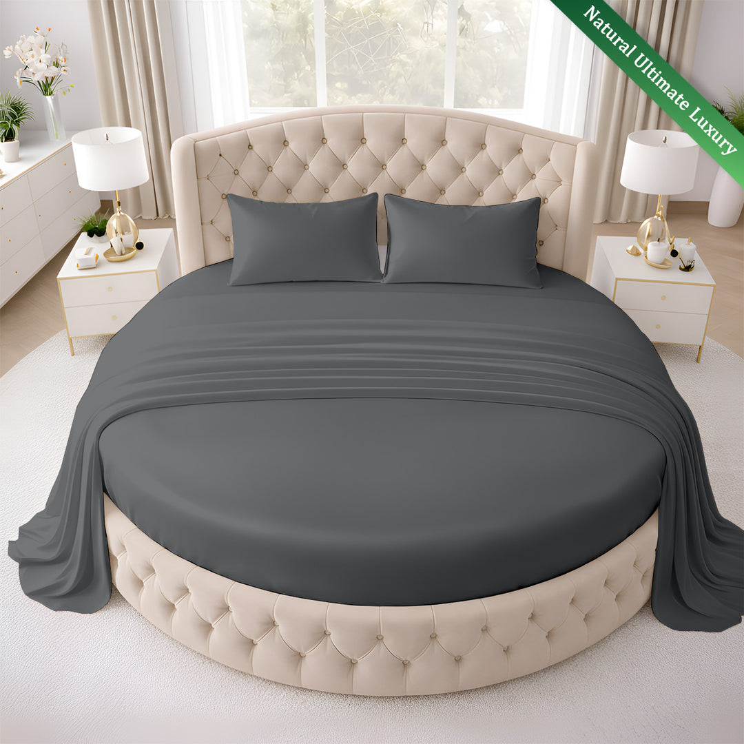 Serenity Bamboo Collection Round sheet set