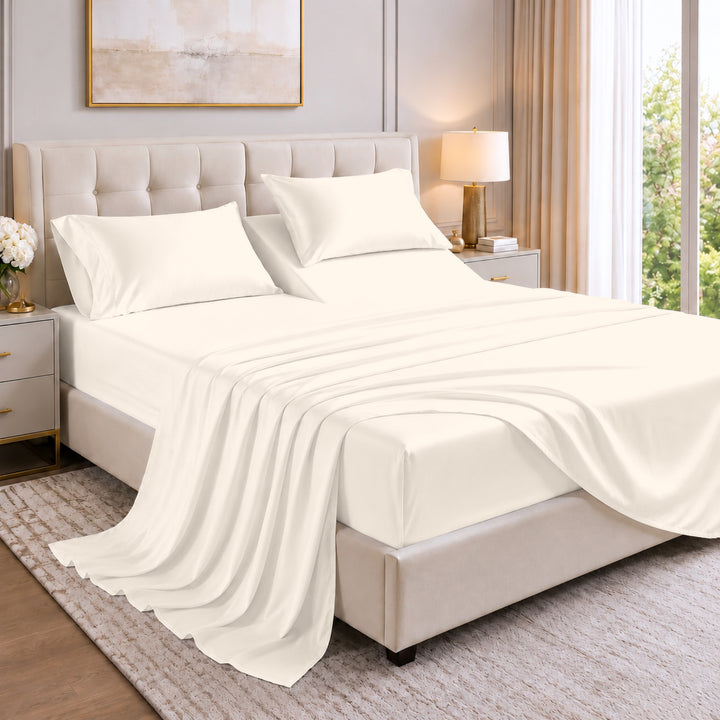600 Thread Count Cotton Top split sheet set