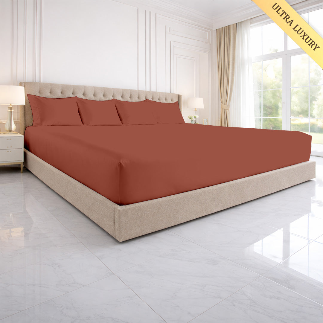 Oversize fitted sheet 1000 TC for Alaska King set