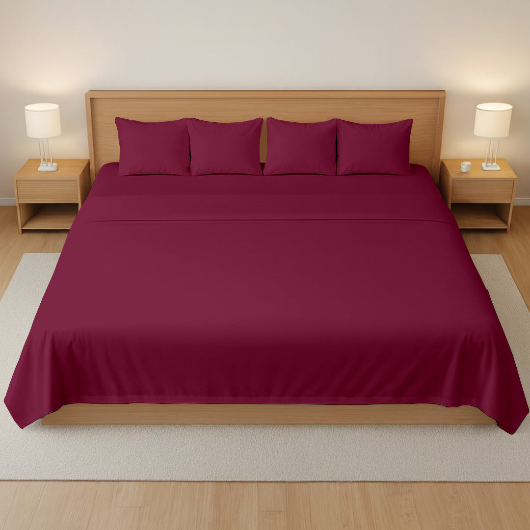 Signature Sateen Collection Oversized Flat Sheet