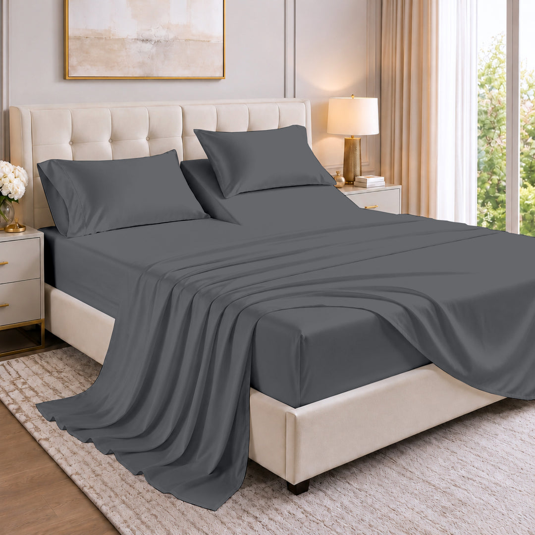 600 Thread Count Cotton Top split sheet set