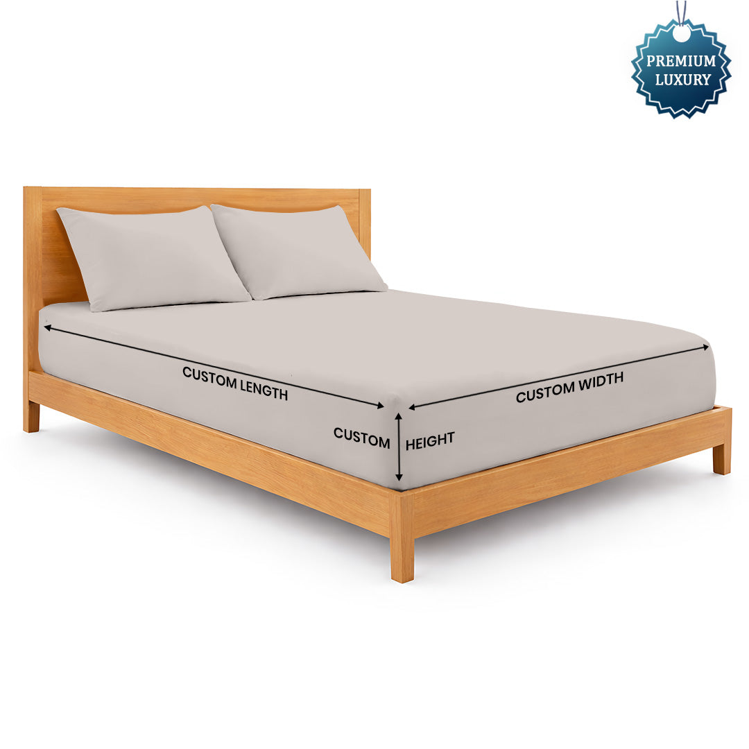 Signature Sateen Collection Custom Fitted Sheet