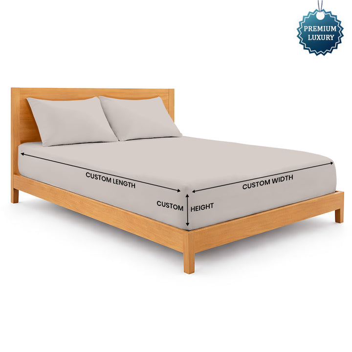 Signature Sateen Collection Custom Fitted Sheet