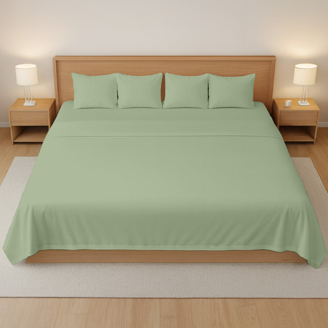 Signature Sateen Collection Oversized Flat Sheet