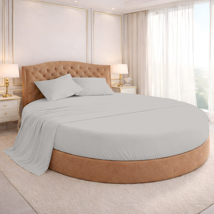 1000 Thread Count Cotton Round Sheet set