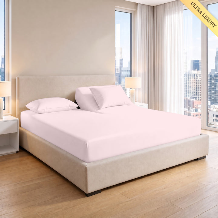 1000 Thread Count Cotton Top Split Fitted Sheet