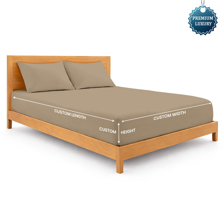 Signature Sateen Collection Custom Fitted Sheet