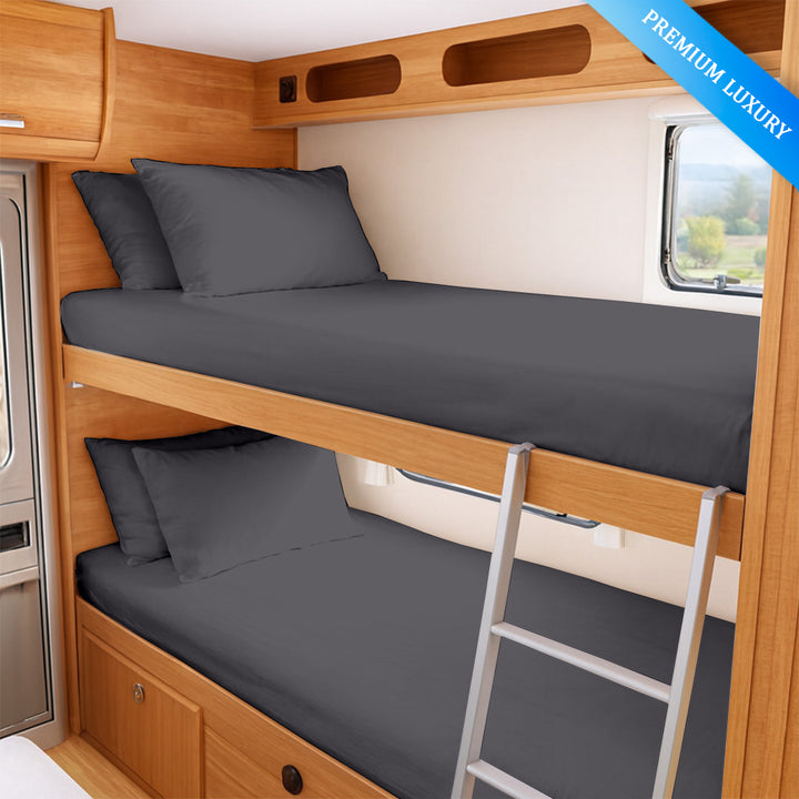 600 TC RV fitted sheet for RV queen and RV king beds