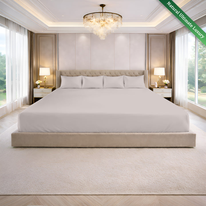 Bamboo oversize sheet set for Wyoming and Alaska King beds