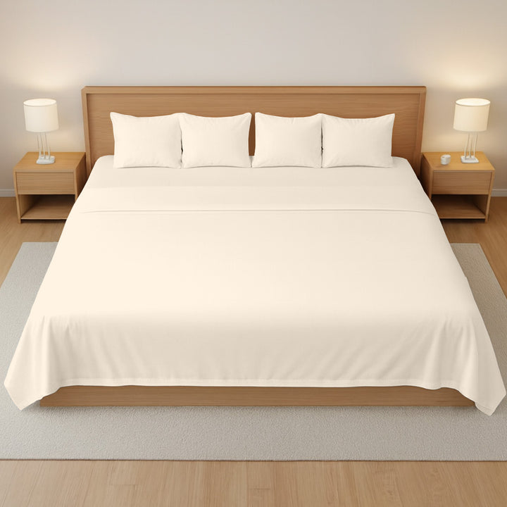 Signature Sateen Collection Oversized Flat Sheet