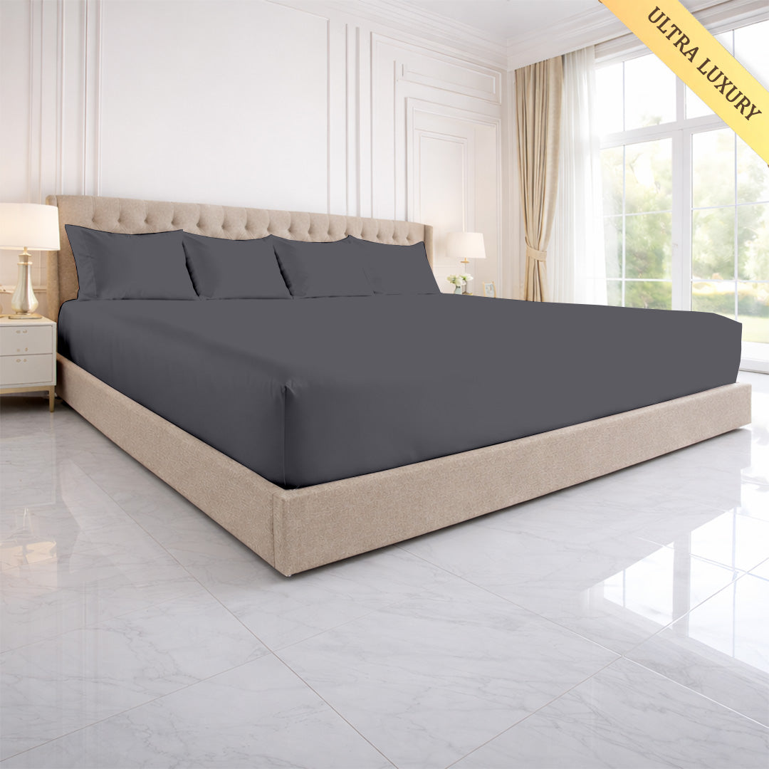 Oversize fitted sheet 1000 TC for Alaska King set