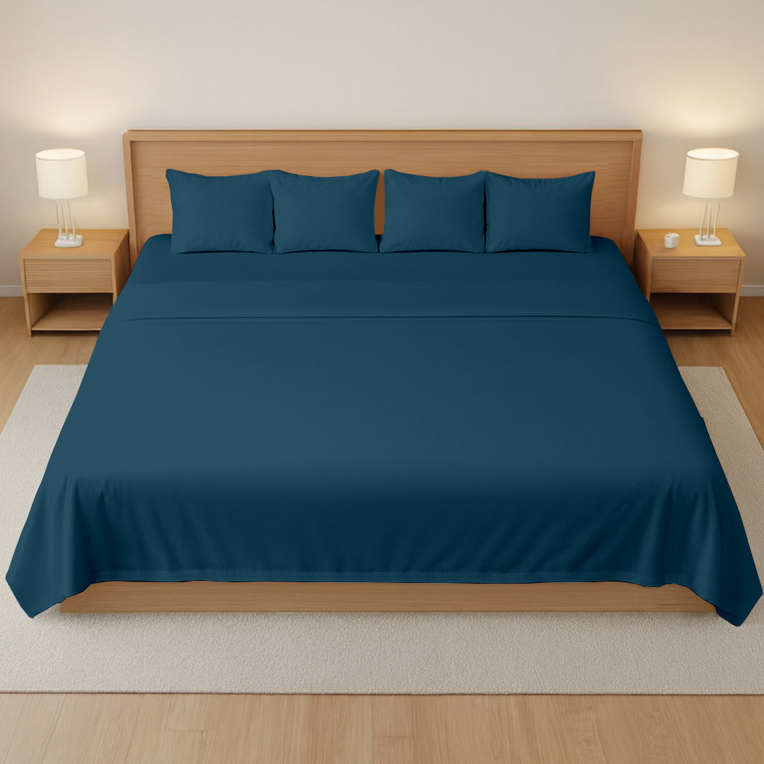 Signature Sateen Collection Oversized Flat Sheet