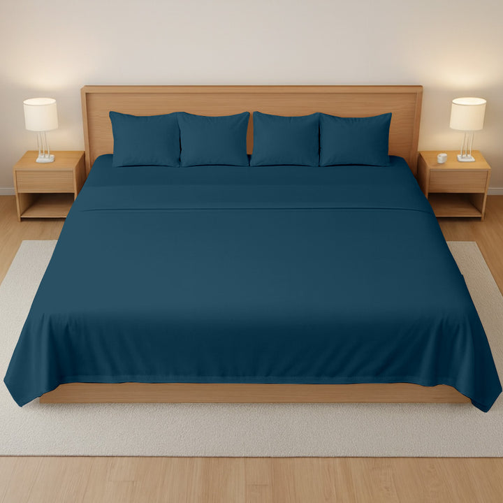 Signature Sateen Collection Oversized Flat Sheet