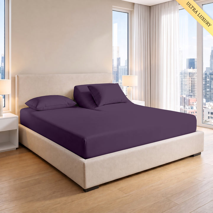 1000 Thread Count Cotton Top Split Fitted Sheet