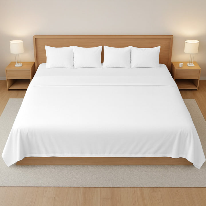 Signature Sateen Collection Oversized Flat Sheet