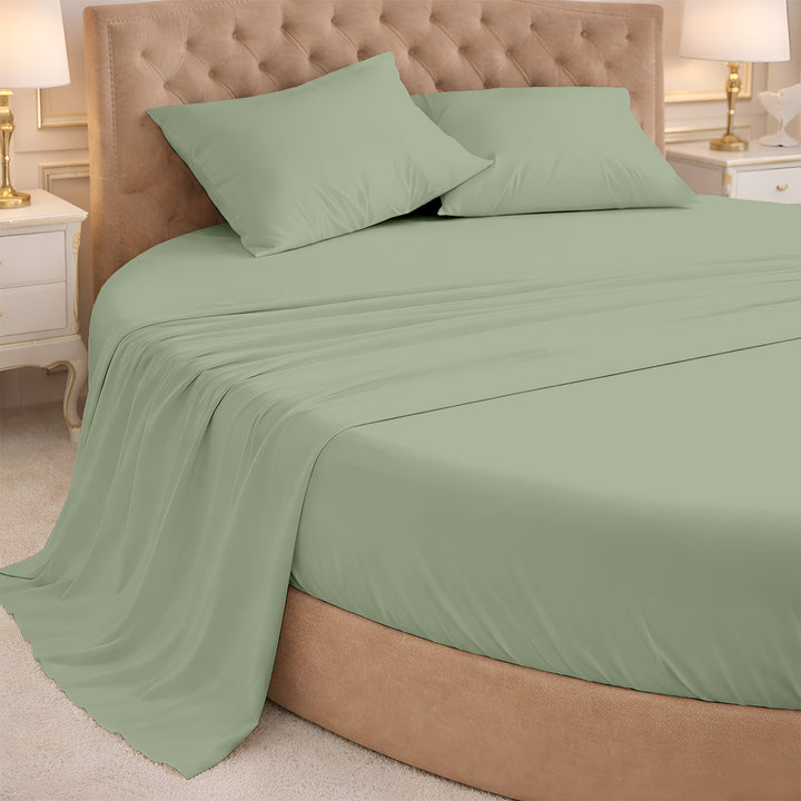 1000 Thread Count Cotton Round Sheet set