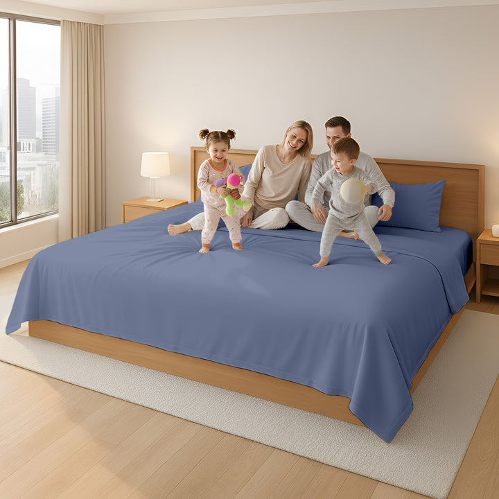 4 Piece Oversize sheet set - 600 Thread Count