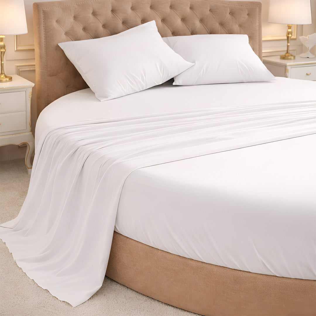 1000 Thread Count Cotton Round Sheet set