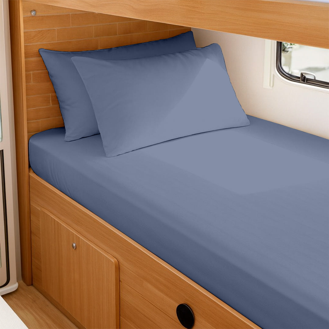 600 TC RV bed sheets for truck and cot beds