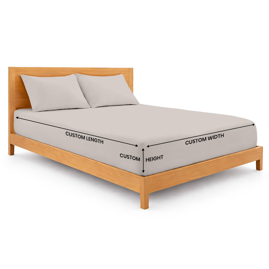 600 thread count custom made bed sheets